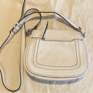 Marc Jacobs White Empire City Crossbody Messenger Bag
